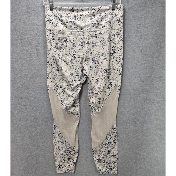 Athleta Sandstone Salutation Mesh Panel  Leggings Size Medium - Picture 3 of 6